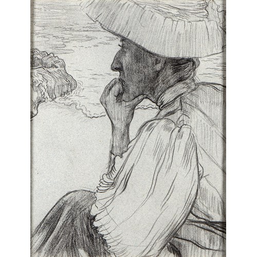 Portrait of Mme. Gabrielle Wenger at Camaret-sur-Mer [recto]; Portrait of the Seaman Piriou [verso]
